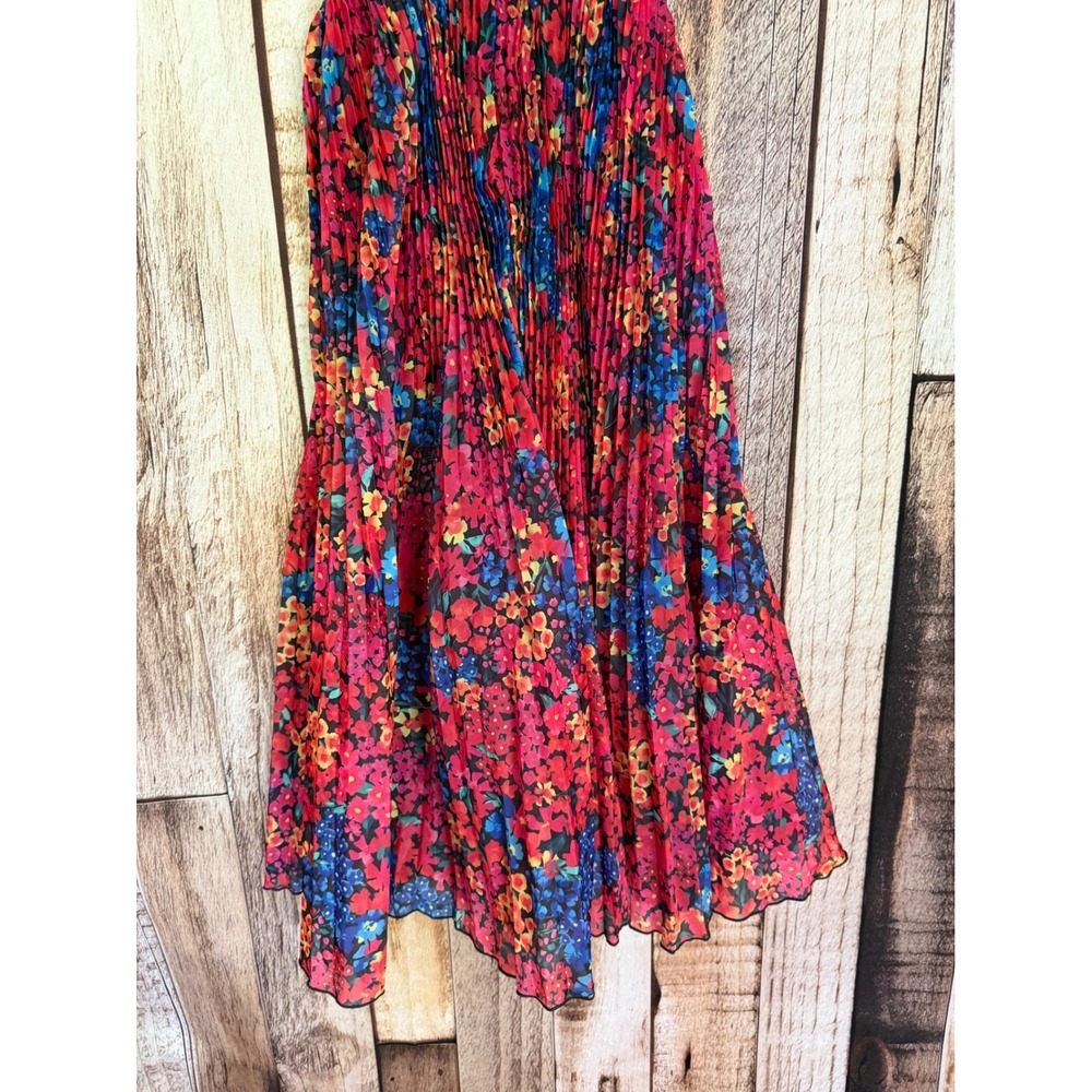 Lulus Dress Sincerely Gorgeous Floral Midi Romantic Feminine Summer Spring XS - Picture 6 of 8